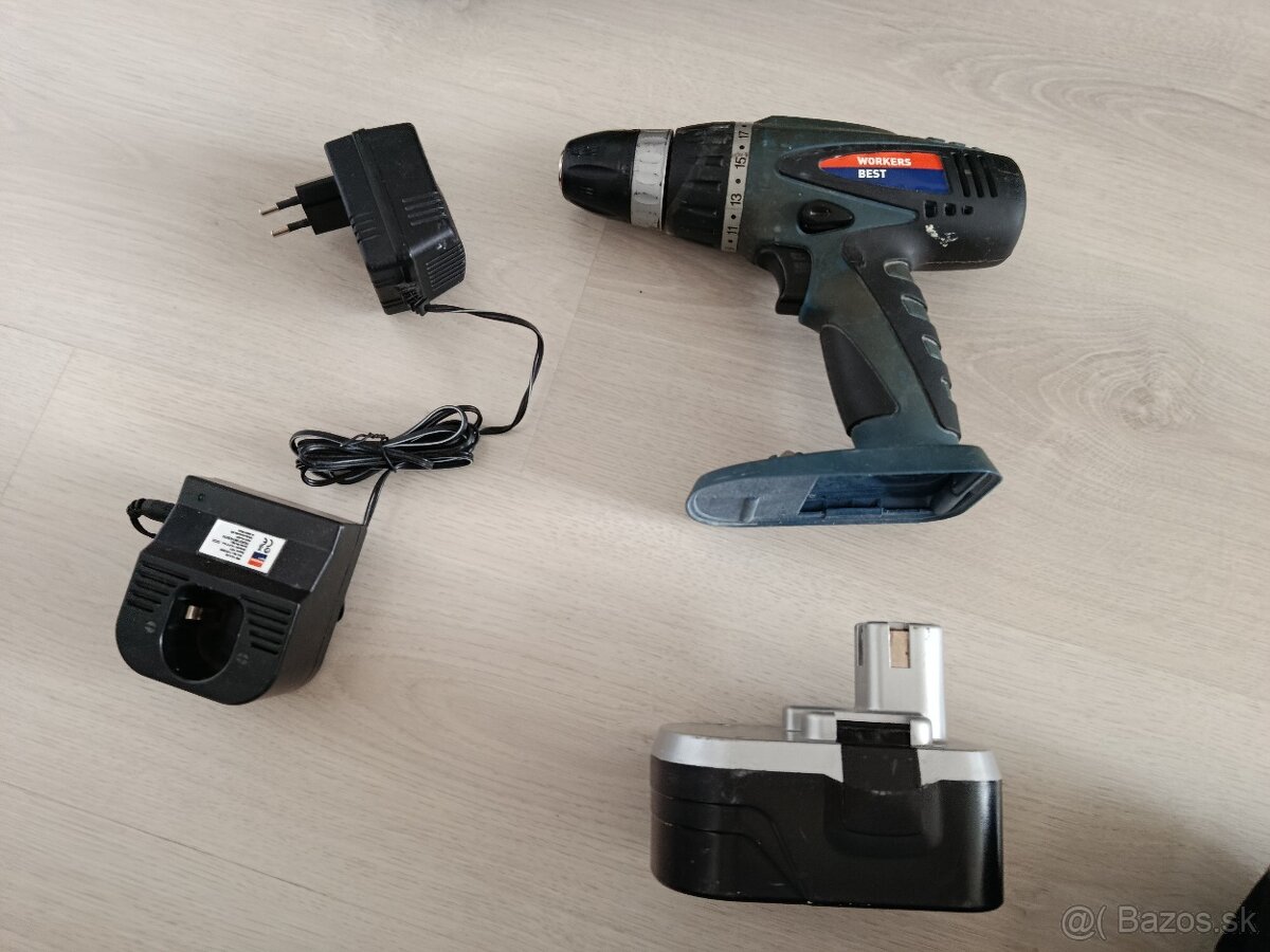 Aku skrutkovač Workers Best - 2