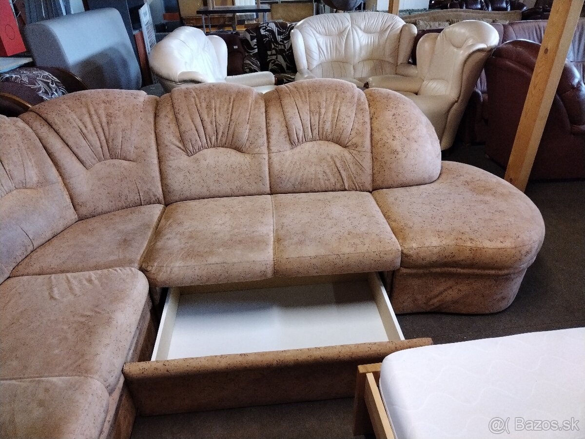 Rohová sedačka 260 x 280 cm - 2