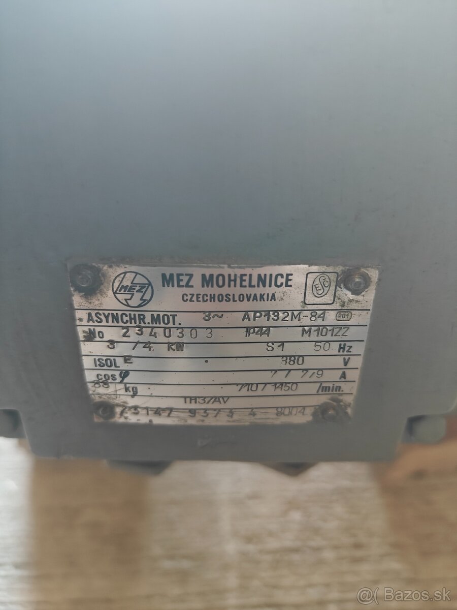 Dvojhriadeľový elektromotor - 2