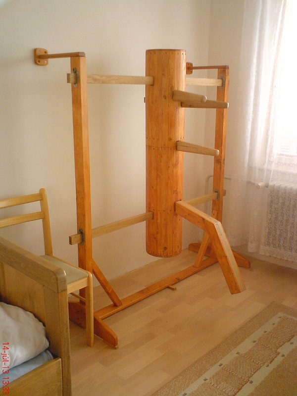 Drevený panák Wing chun - 2