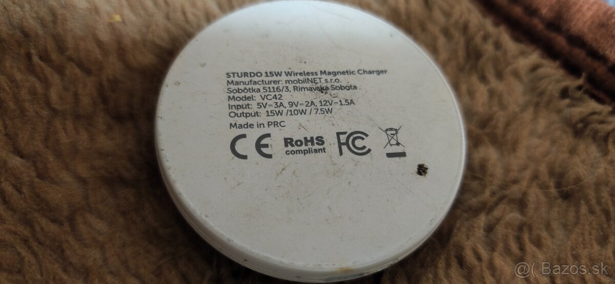 STURDO 15W Wireless Magnetic Charger - 2
