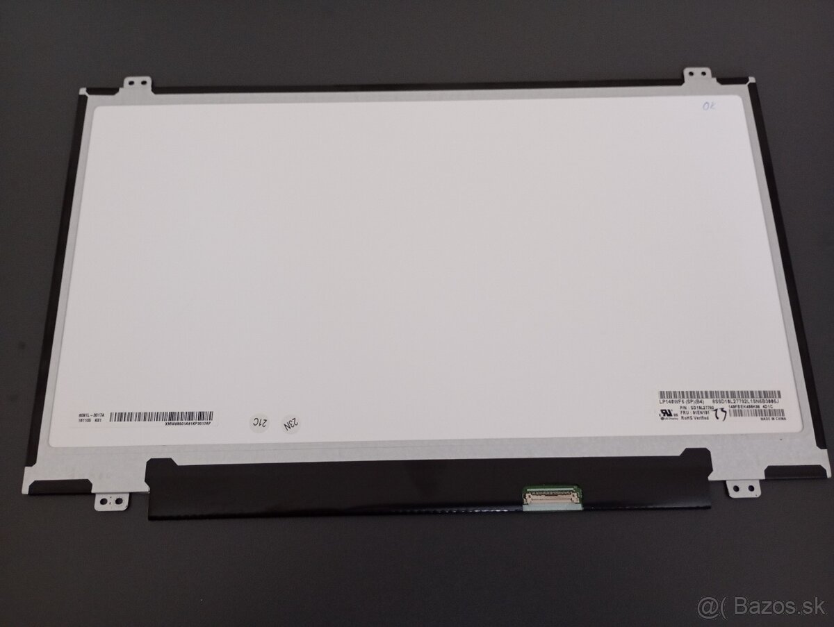 predám 14" LED SLIM displej LP140WF6 30pin - 2