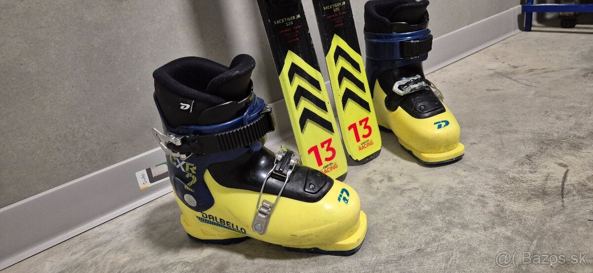 Detské zjazdové lyže značky VOLKL - 2