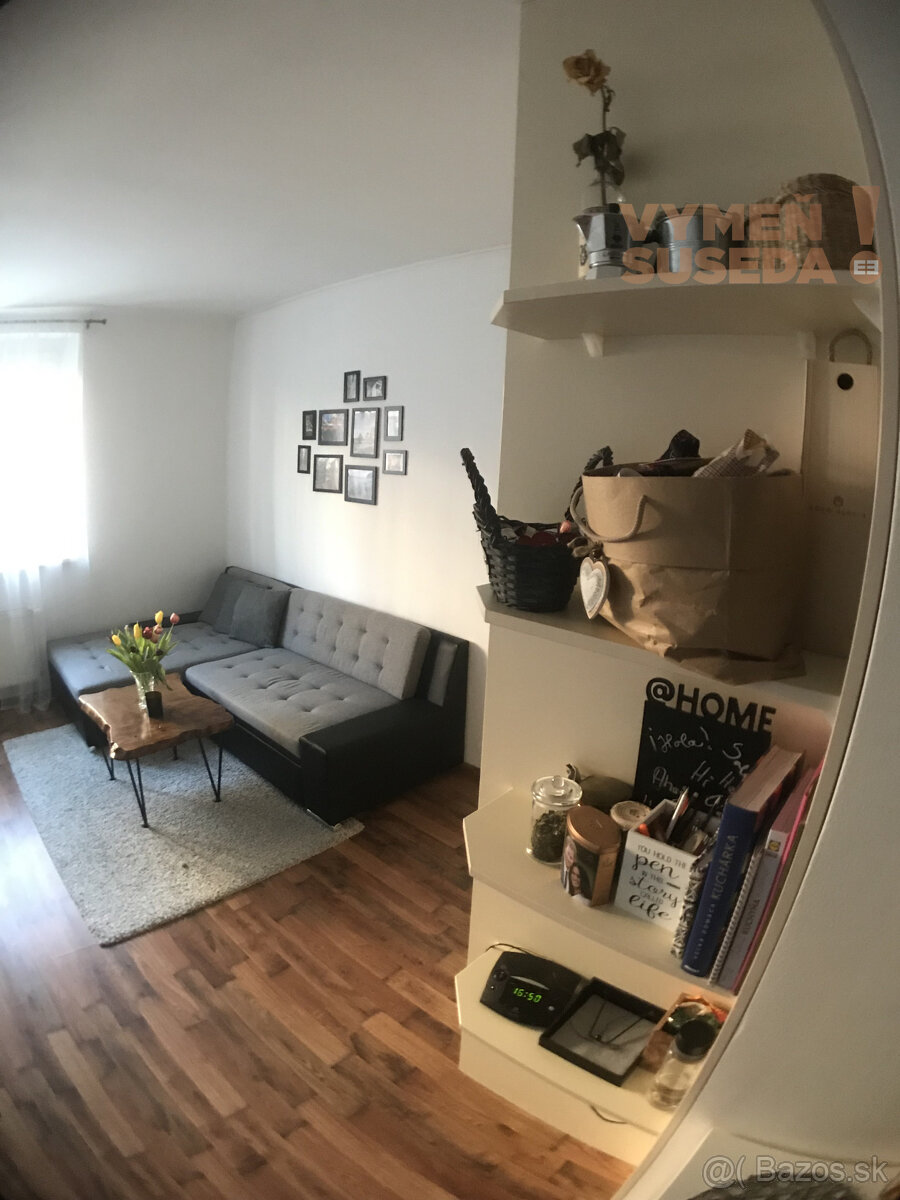 VYMEŇ SUSEDA - VÝNIMOČNÝ 1 IZB. KOMPLETNE ZREKONŠTRUOVANÝ, - 2