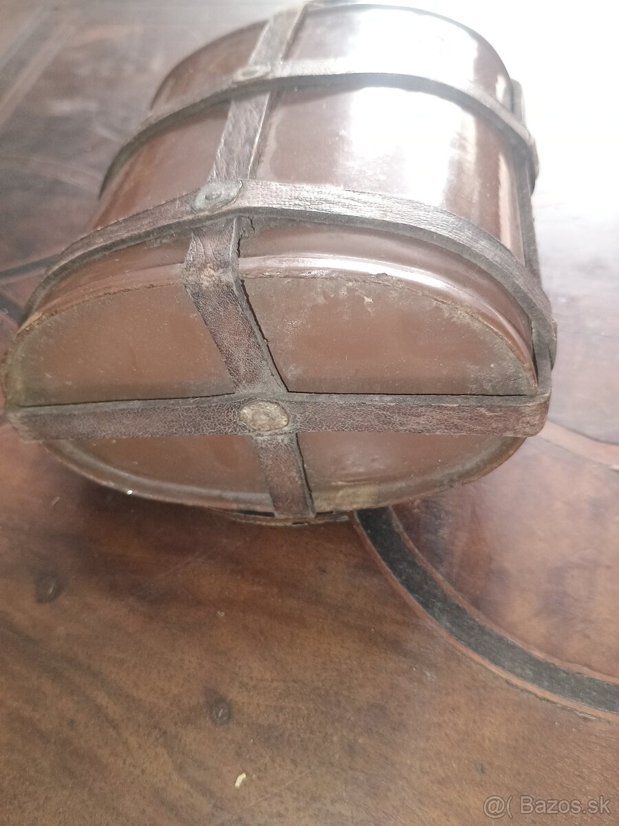 Plechová poľná flaša - 2