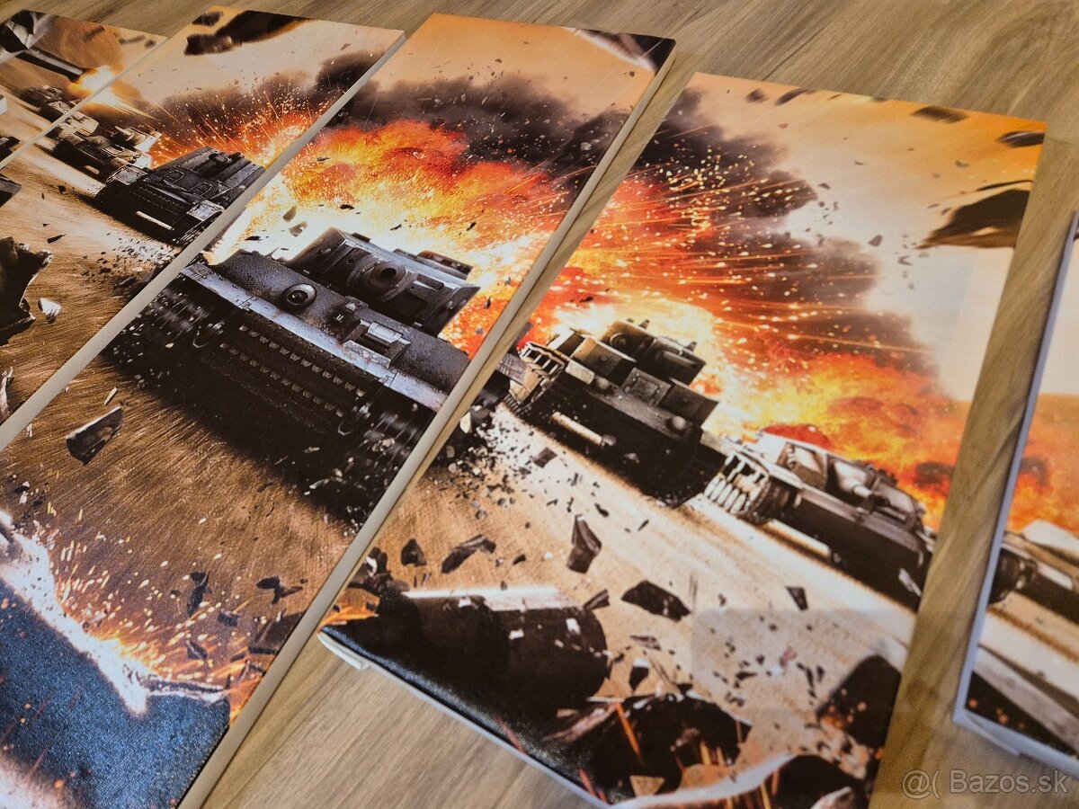 Obraz plátno - viac častí (tanky, lietadla) - 2