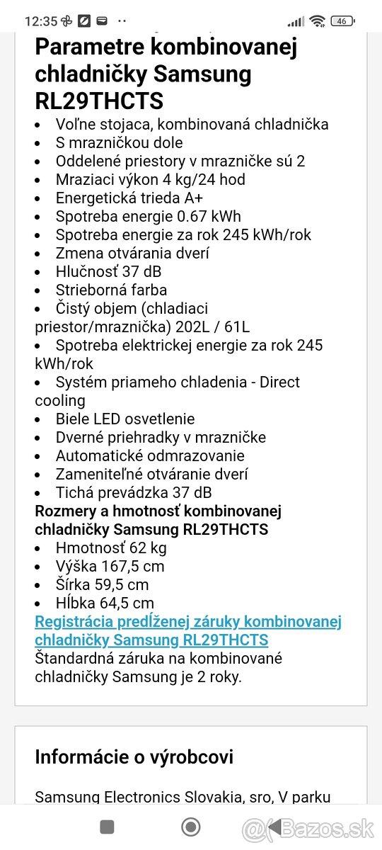 Chladničku s mrazničkou - 2