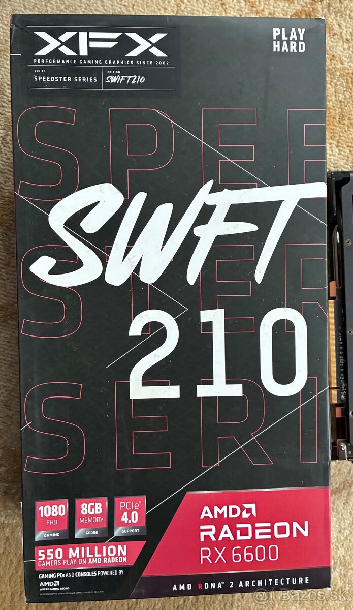 XFX SWFT 210 AMD Radeon RX 6600 - 2