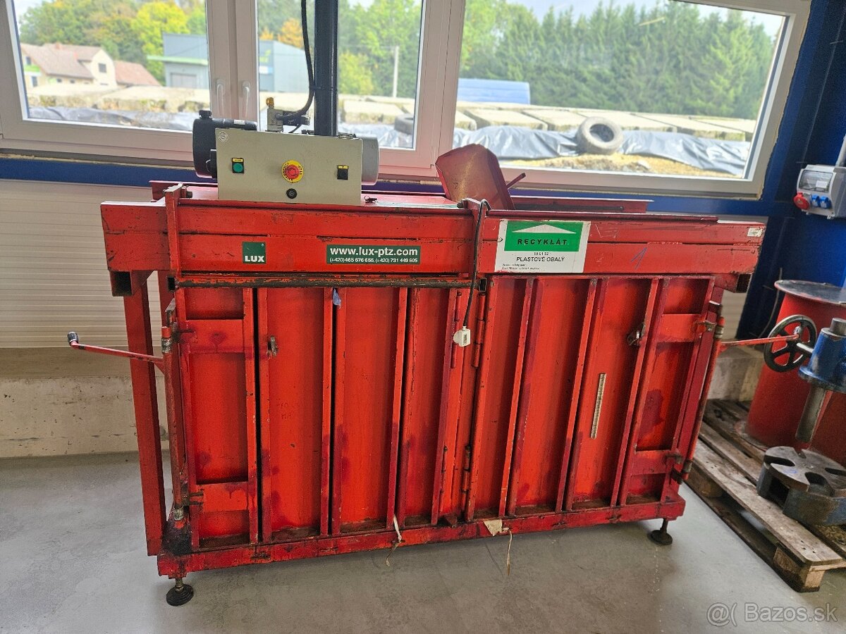 Paketovací lis LUX - dvoukomorový - 2