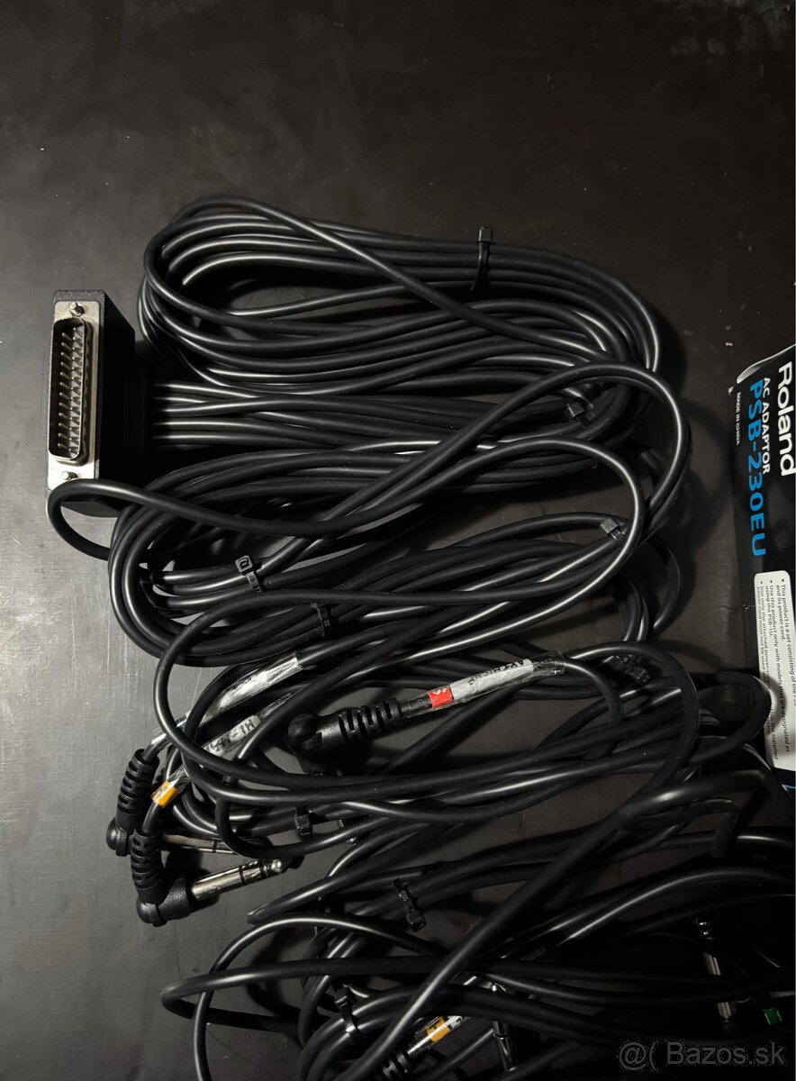 Kabeláž bicie Roland - 2