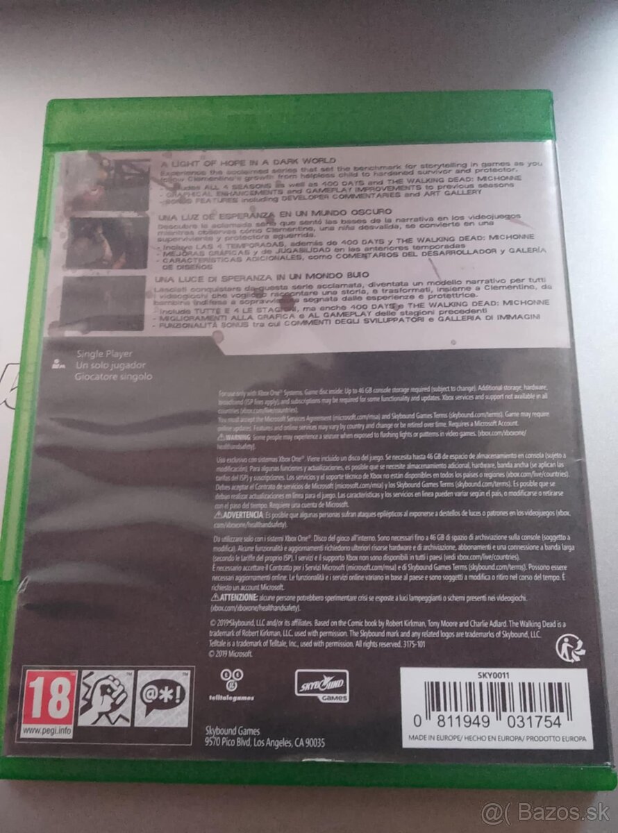 The Walking Dead the Telltale Definitive Series Xbox One/Xbo - 2