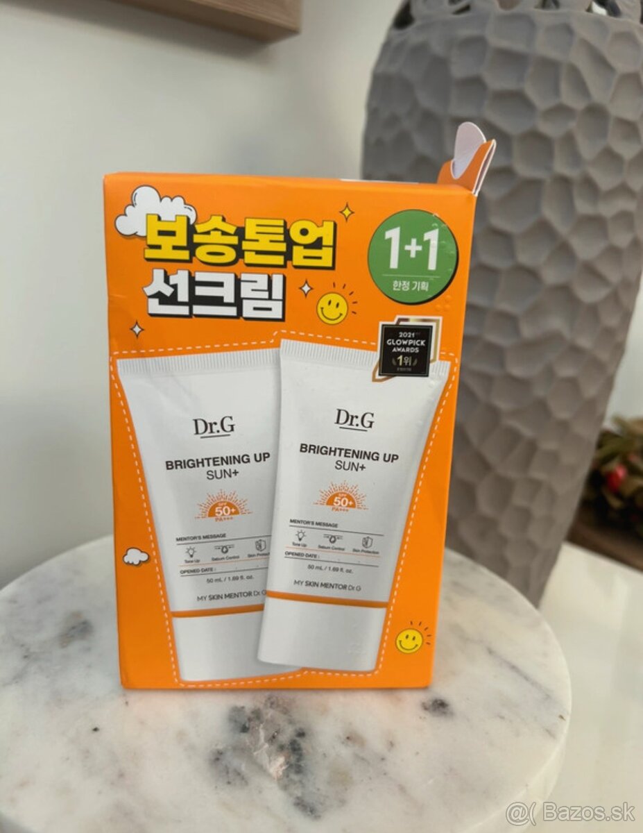 Dr.G sada opaľovacích krémov 1+1 - Dr.G brightening sun up - 2