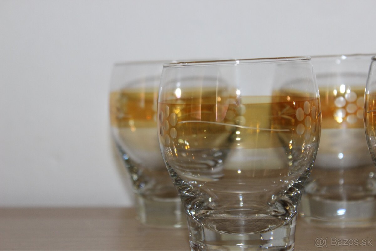 Set vintage pohárov - 2