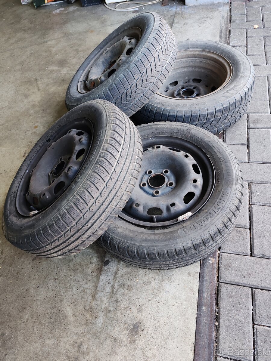 Prodám plechové disky na Škoda Fabia - 2