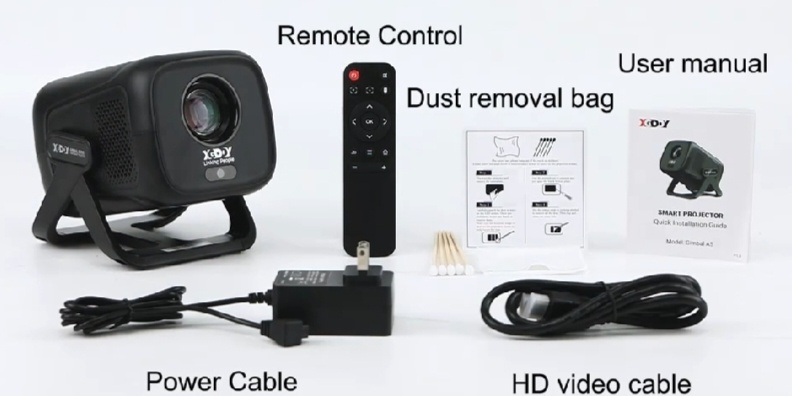 460 Lumen smart projektor - 2