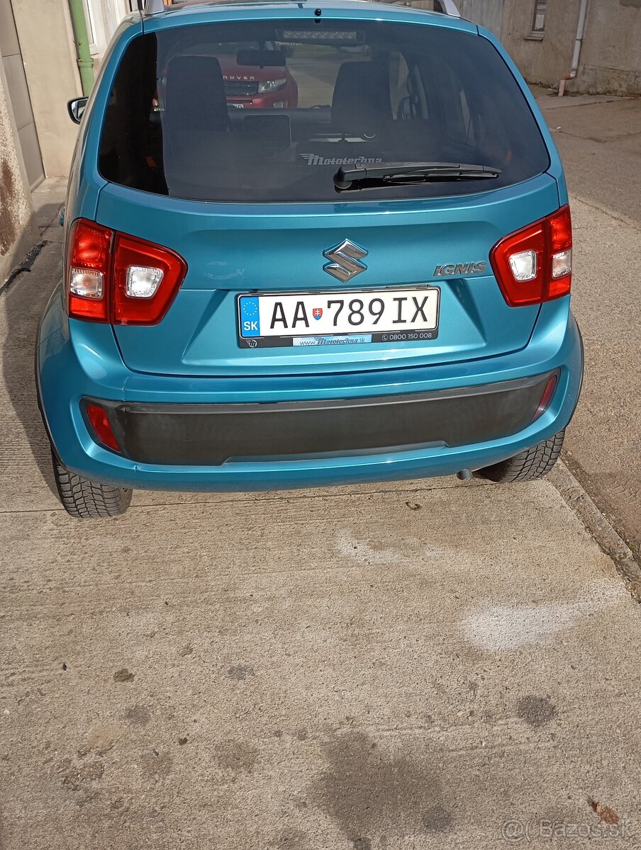 Predám Suzuki Ignis 1,2; 66 kW, r. 2017 - 2