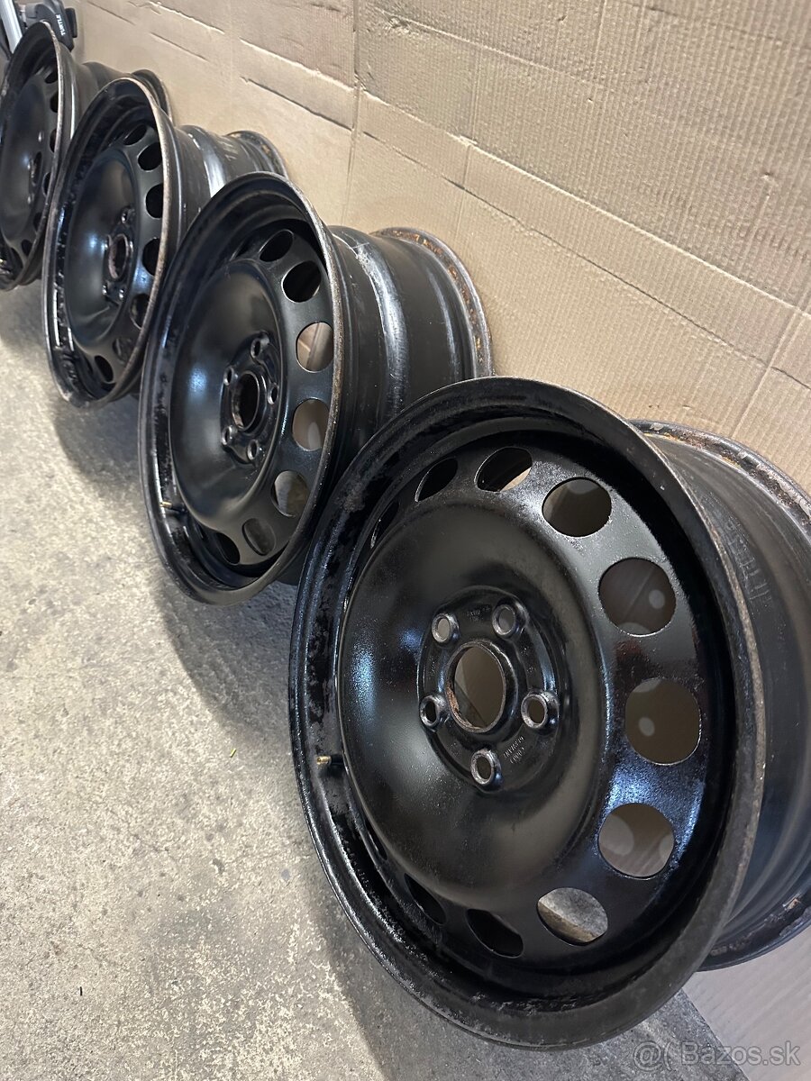 Originál VW/SKODA/SEAT/AUDI plechové disky 5x112 r16 - 2
