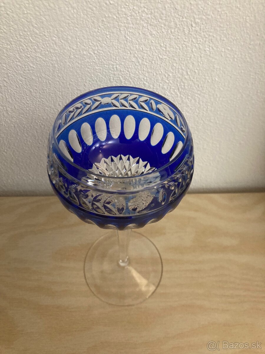 Krištálový pohár Wedgwood Crown Sapphire - 2