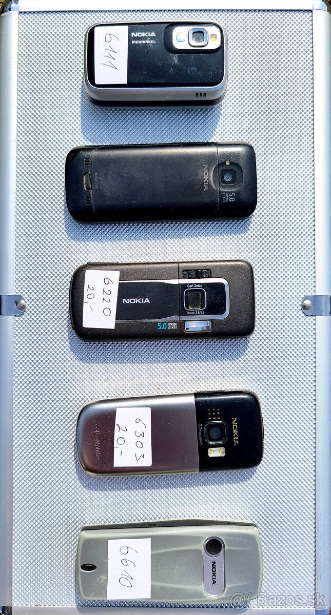 Rôzne typy funkčných mobilov Nokia - 2