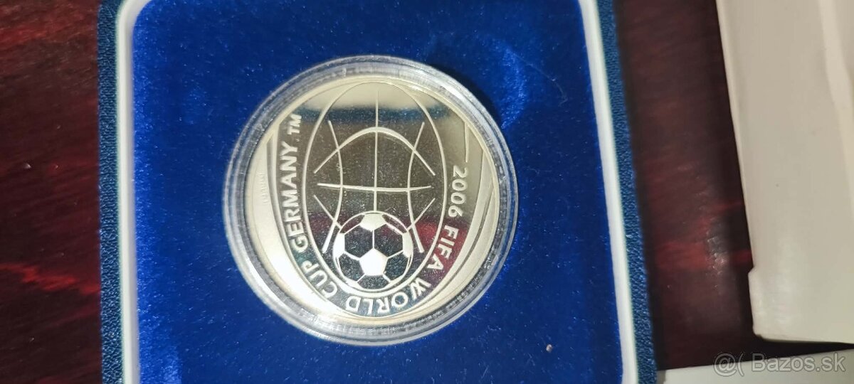 Taliansko Proof - 5 Euro, 2006 FIFA World Cup Germany - 2