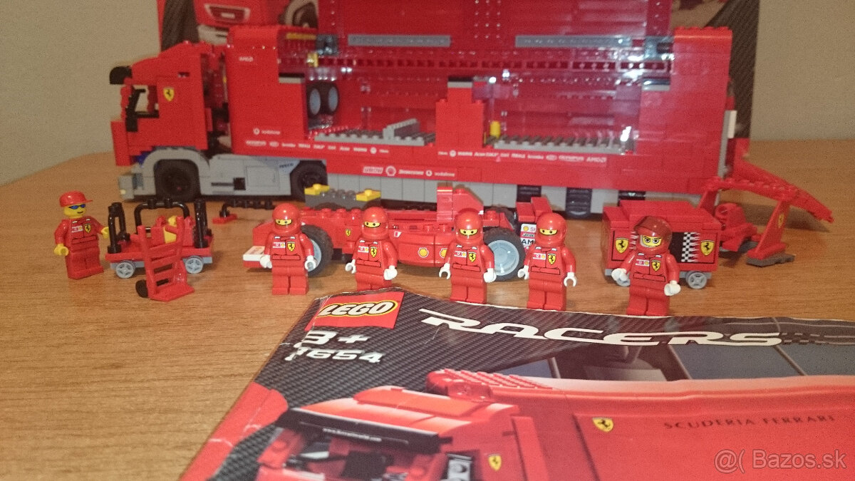 LEGO 8654 zo série Racers - Ferrari kamión - 2
