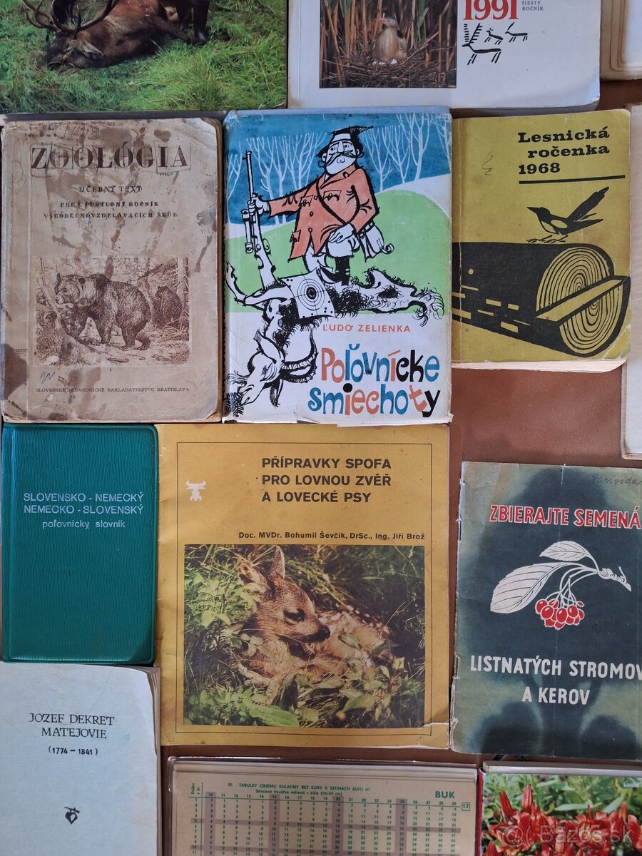 Knihy lesníctvo - 2