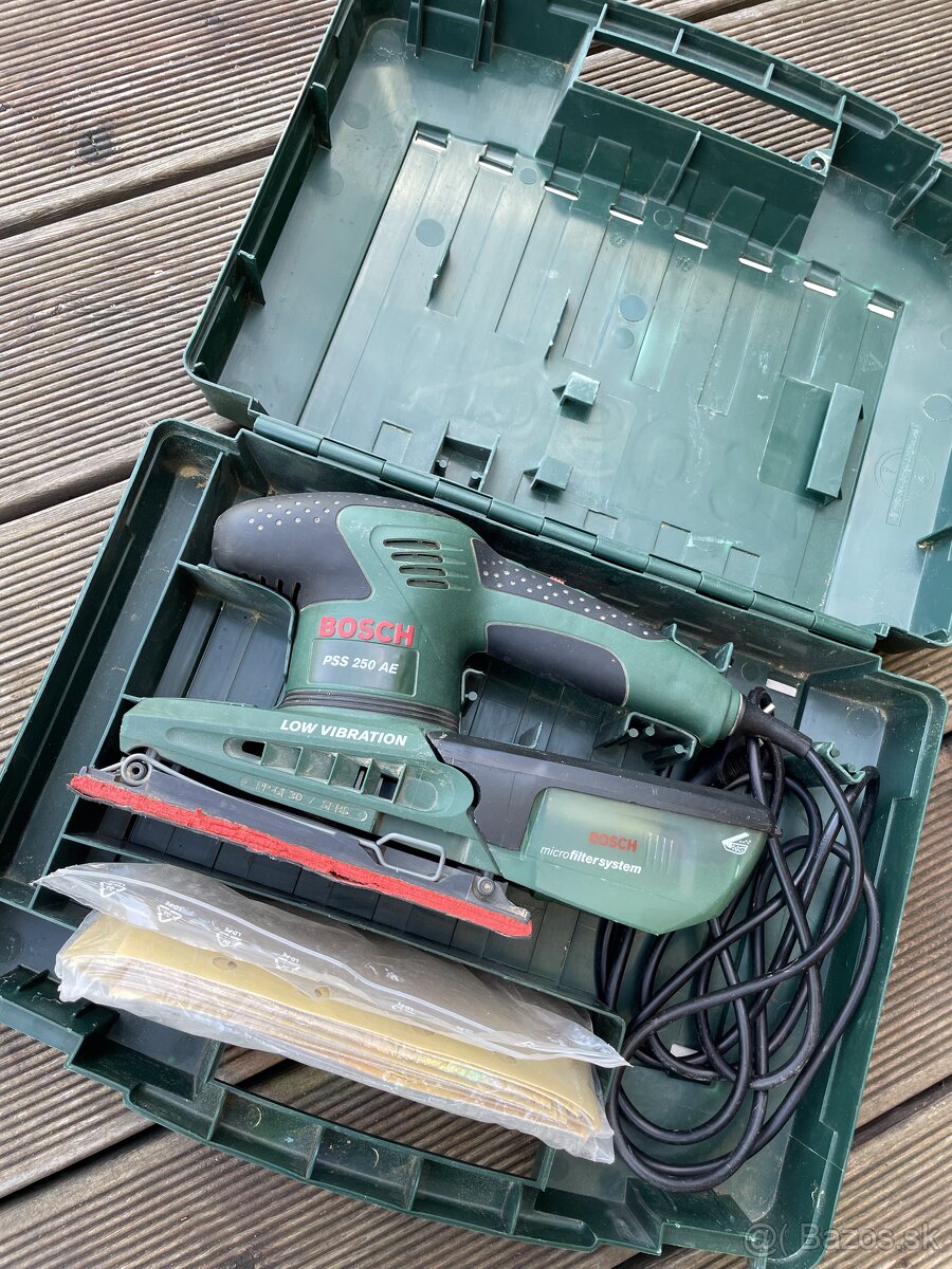 Bosch PSS 250 AE vibračná/excentrická brúska - 2