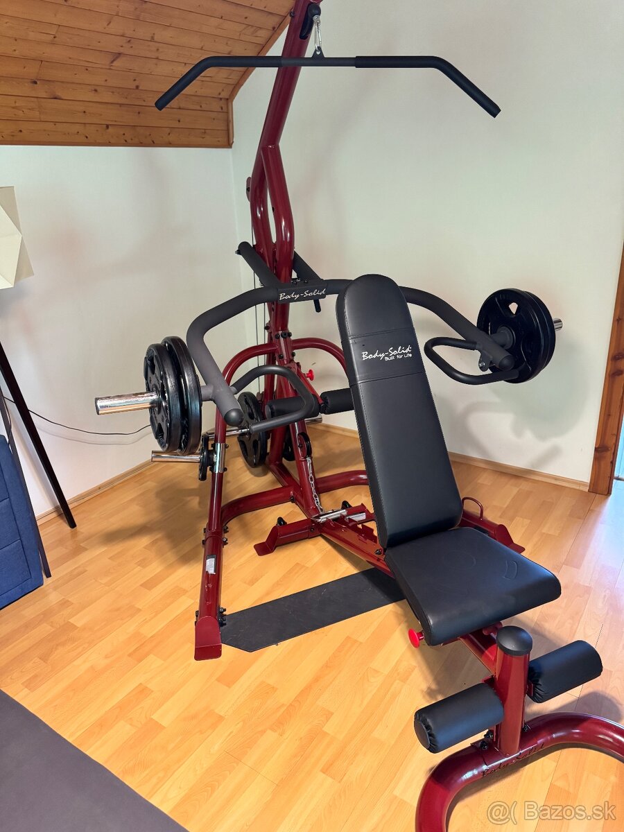 Predám multifunkčný posilňovací stroj Body-Solid – TOP stav - 2