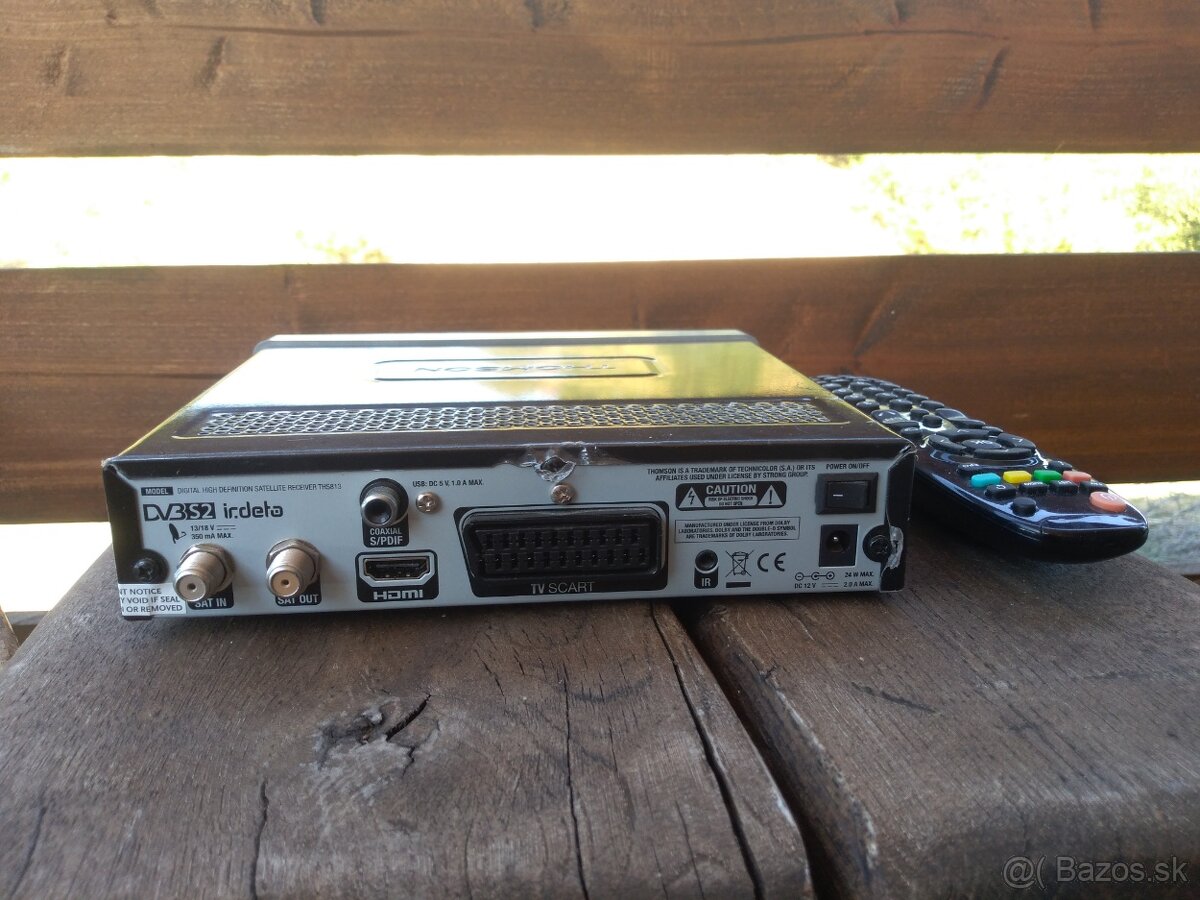 Thomson THS 813 satelitný prijímač DVB S2 - 2