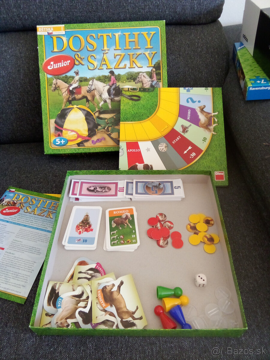 Hra: Dostihy a sázky Junior - 2