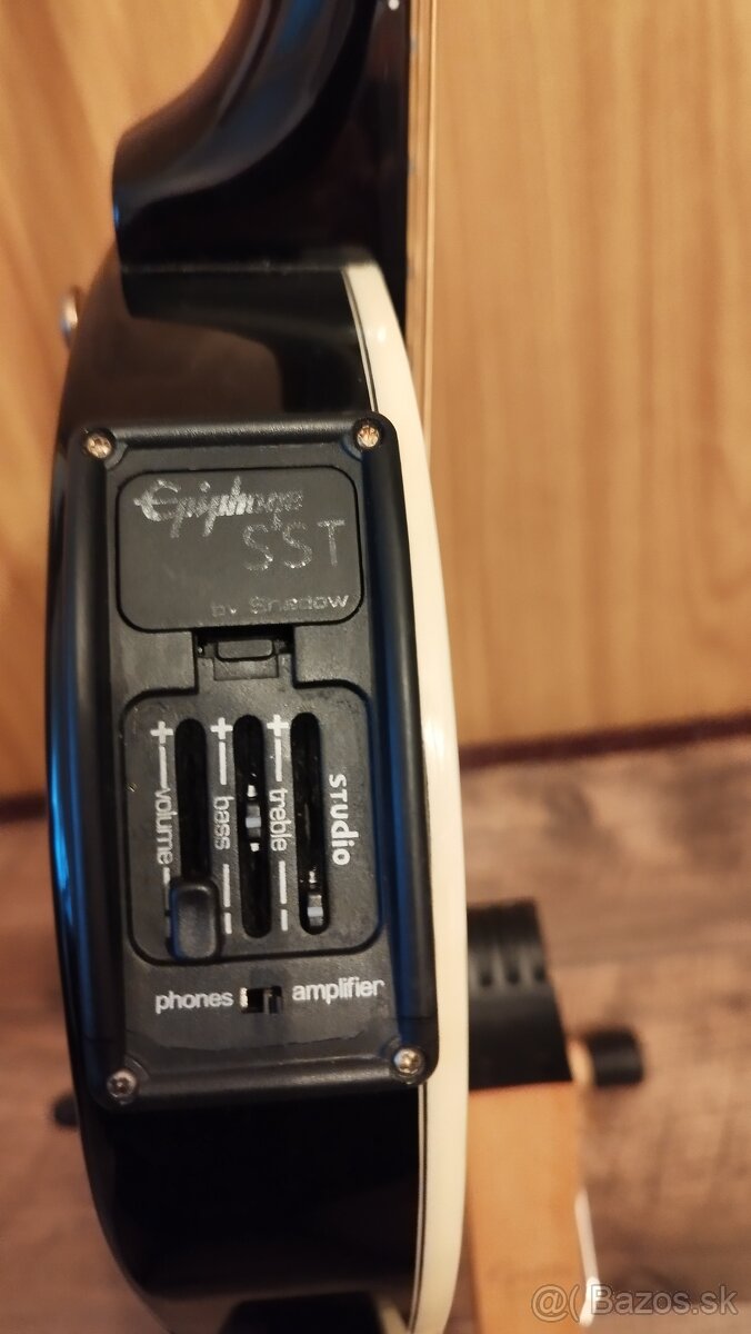 Predám Elektro akustickú gitaru Epiphone SST studio - 2