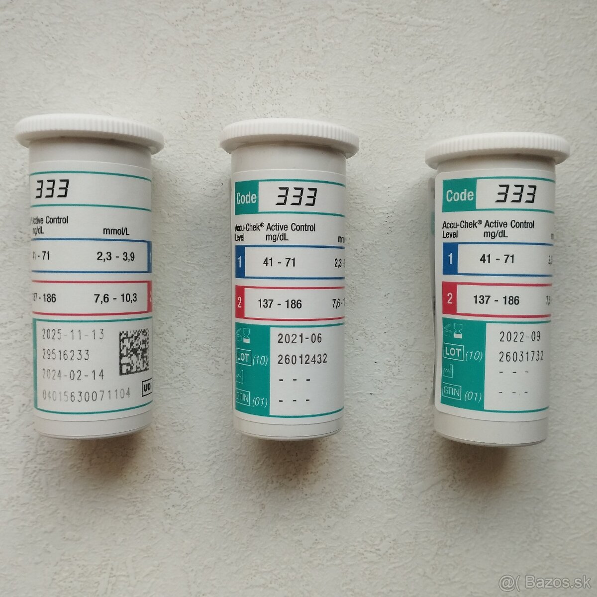 Testovacie prúžky do glukomeru - 2