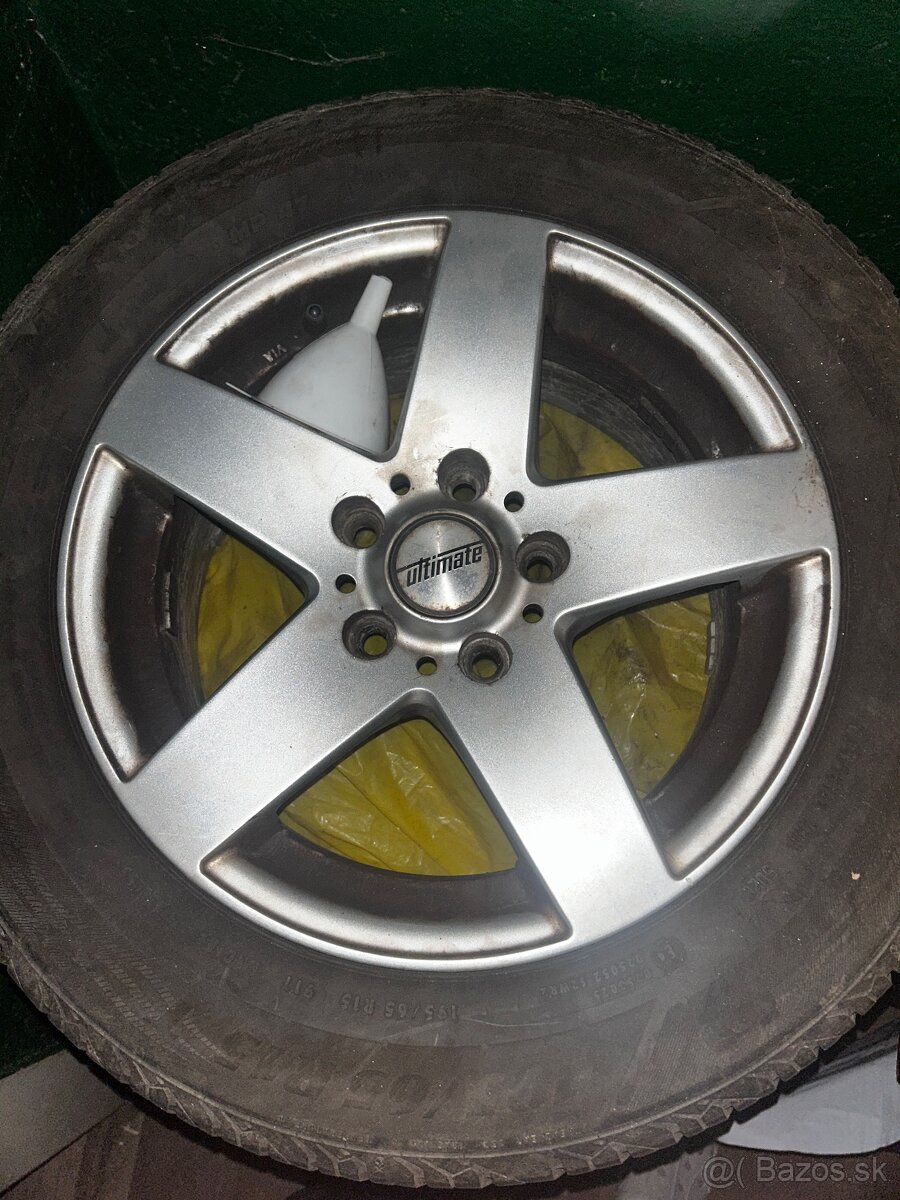 Elektróny 15x6,5JJ a letné pneumatiky 195/65 R15 91T - 2