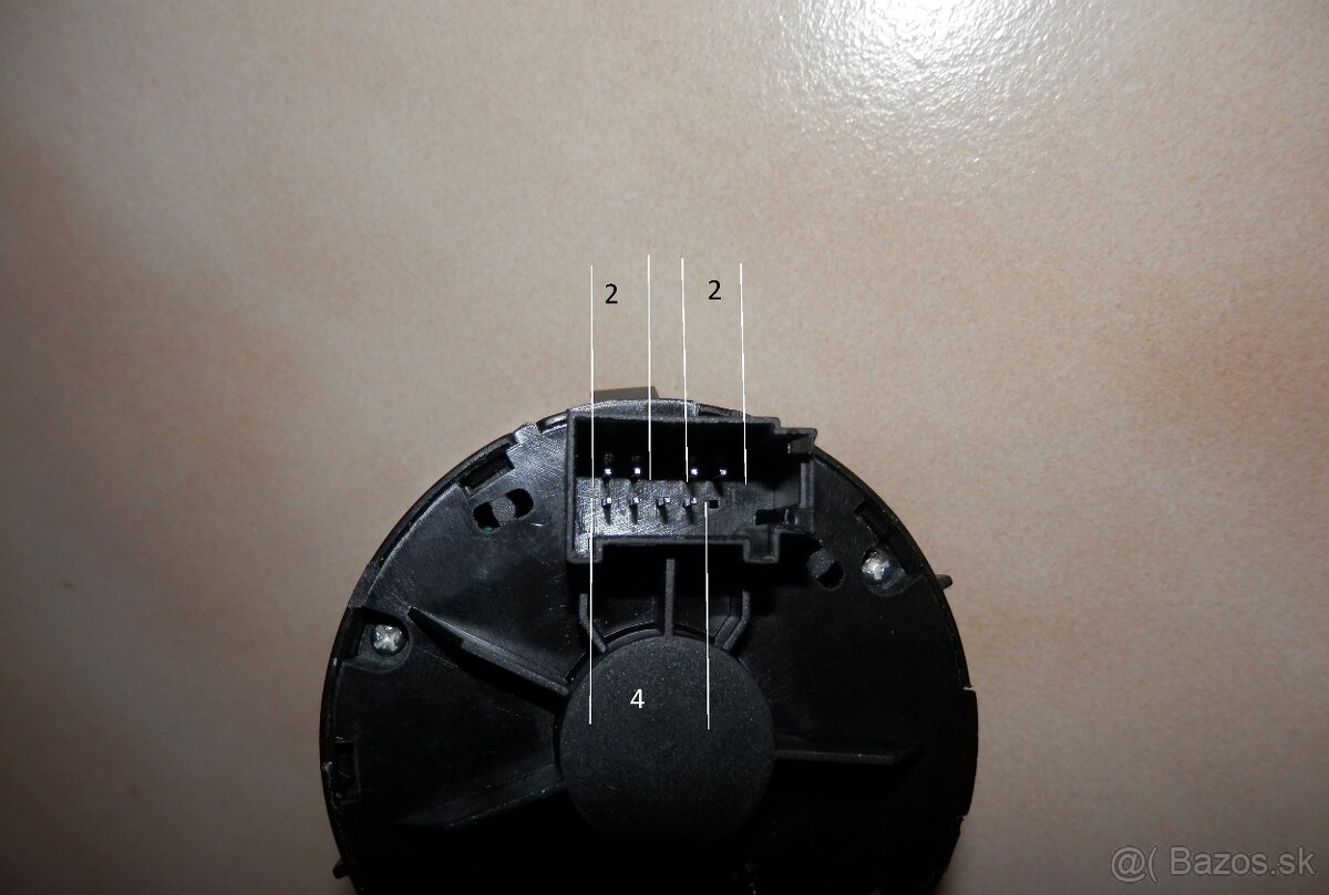 Vypinac svetiel Audi A6 C6 - 2