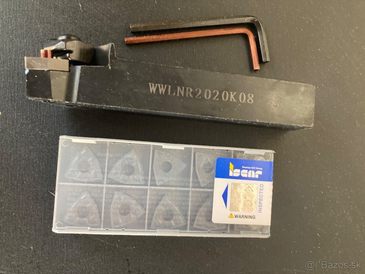 Sústružnicky nôž +2x vymeniteľné plátky. - 2