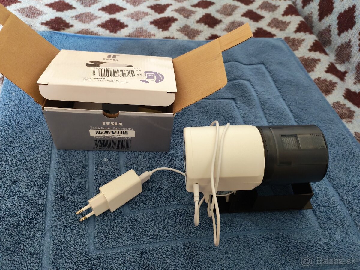 Tesla WiFi - chytré kŕmidlo pre akváriové rybky - 2