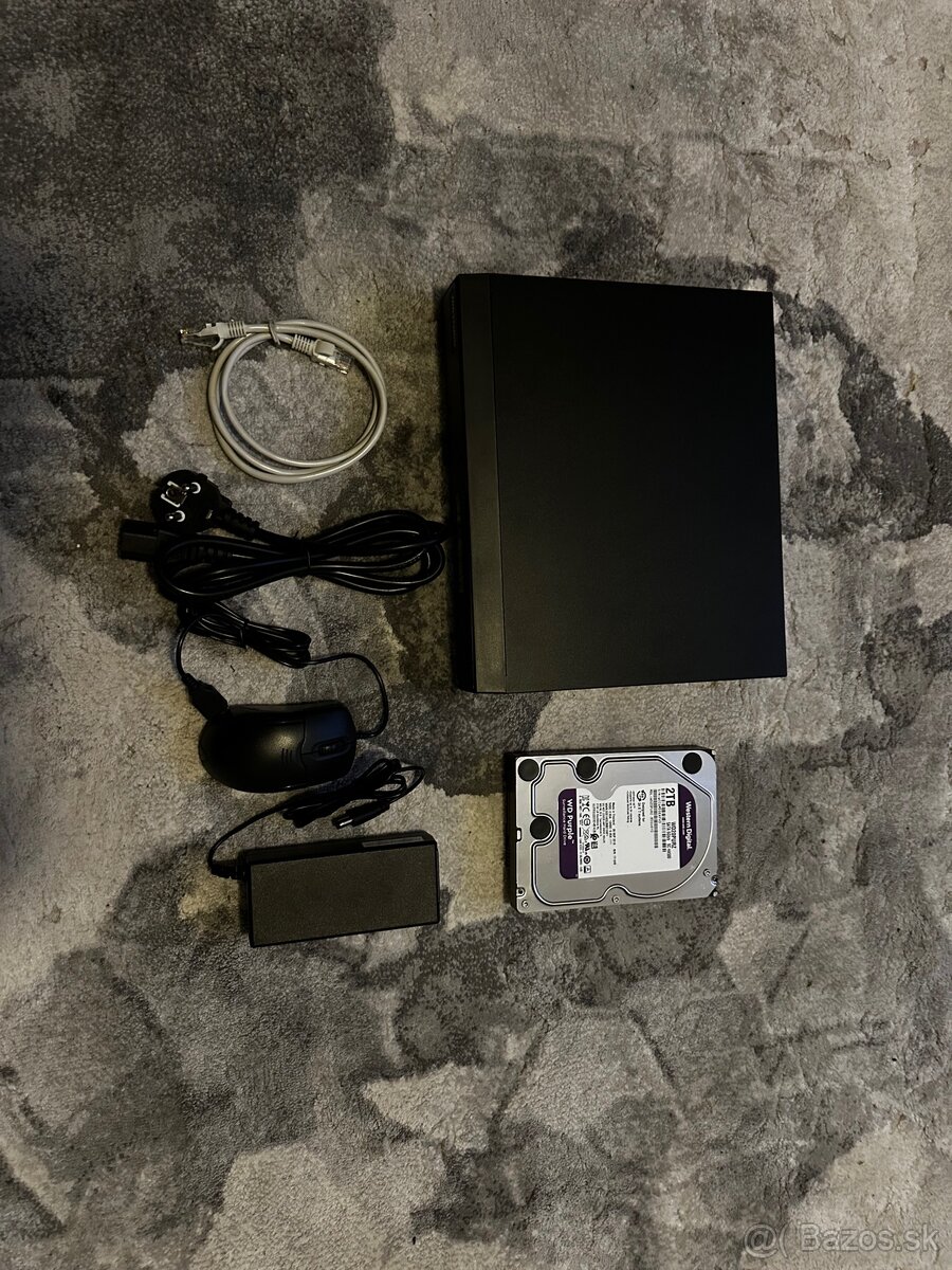 Hikvision NVR - na 4 POE kamery + HardDisk - 2