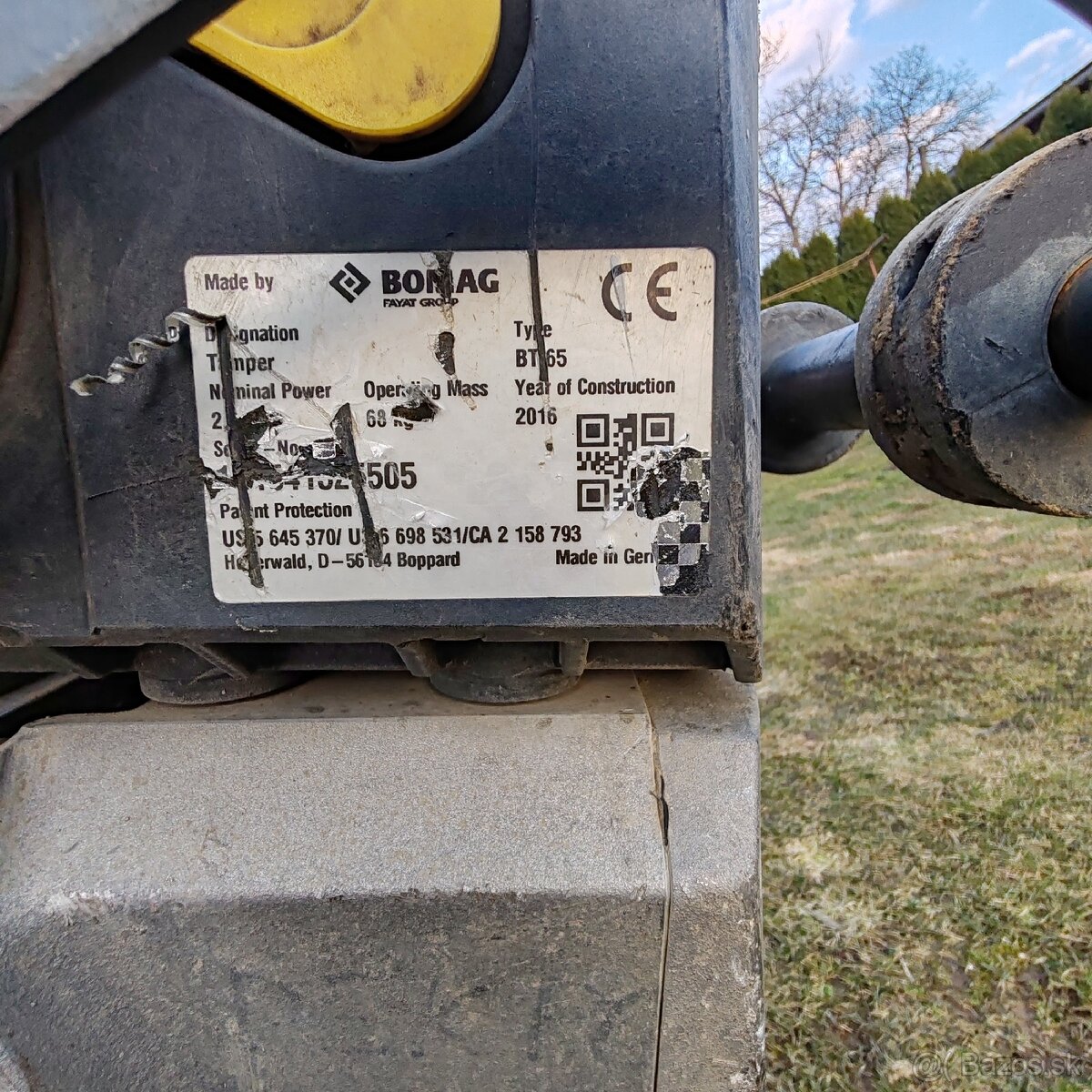 Bomag BT65 vibračné dusadlo - 2