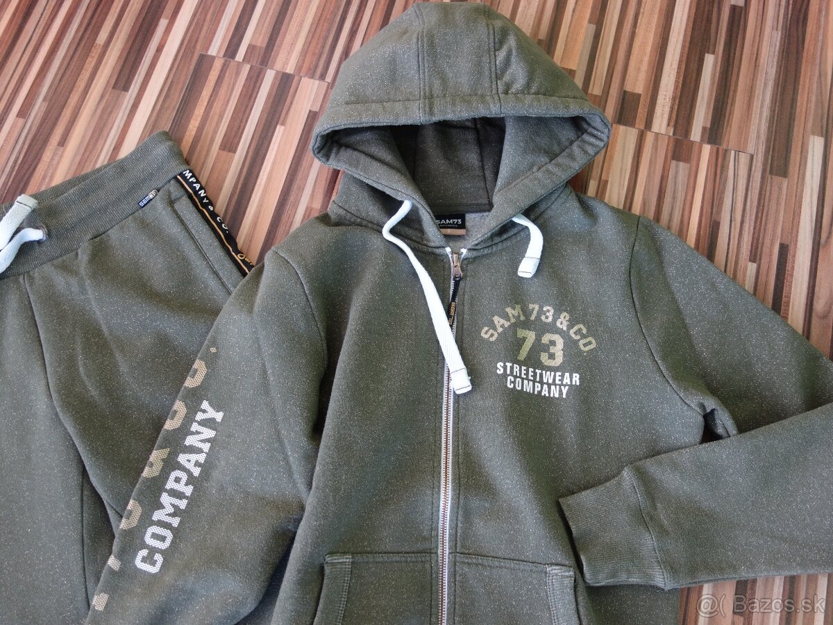 Tepláková súprava Superdry S - olivová - 2