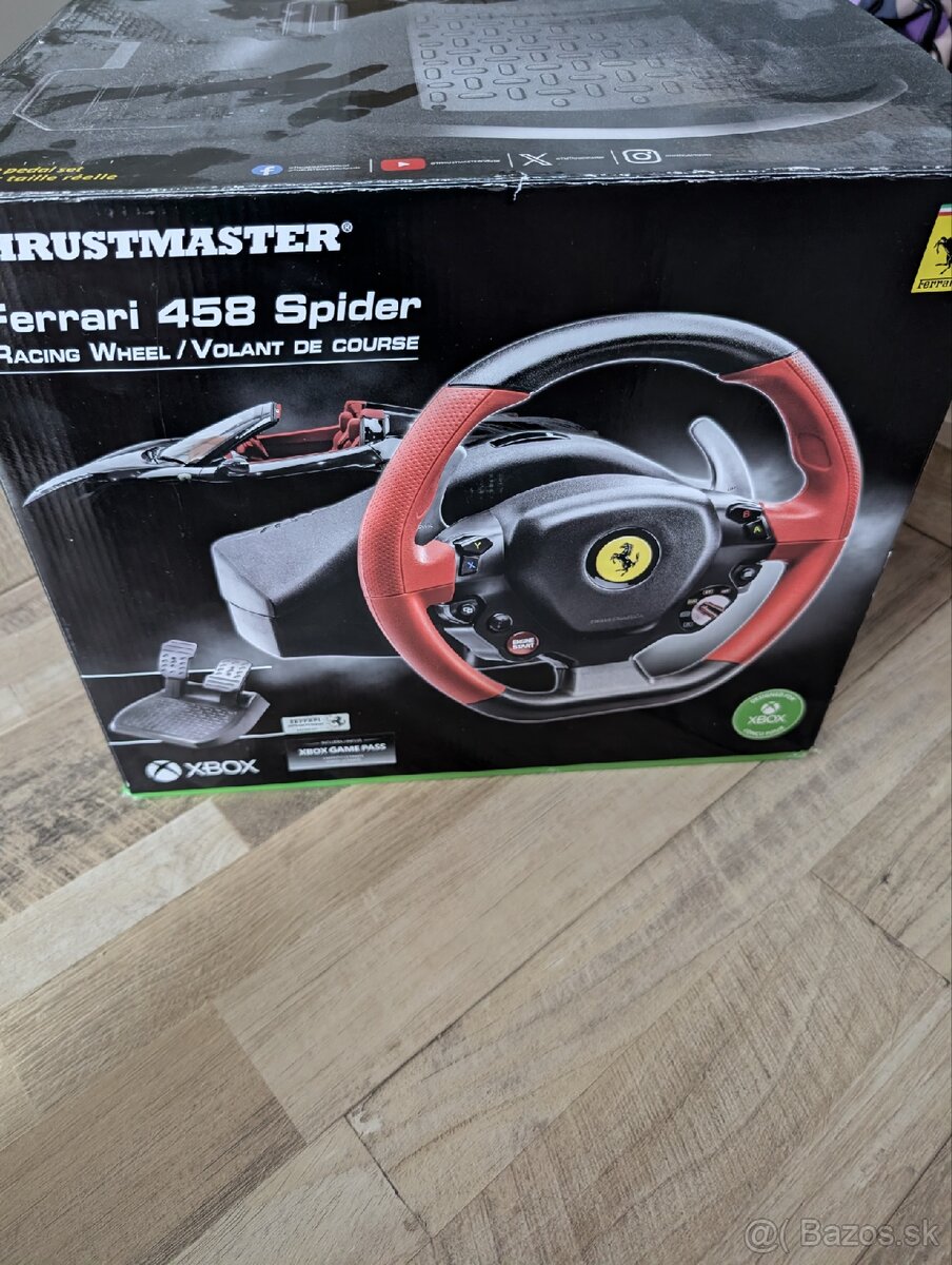 Herný volant Thrustmaster Ferrari 458 Spider - 2