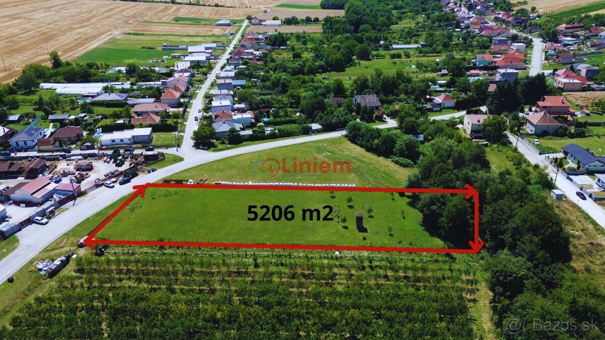 Exkluzívne na predaj pozemok v obci Bojná - 2