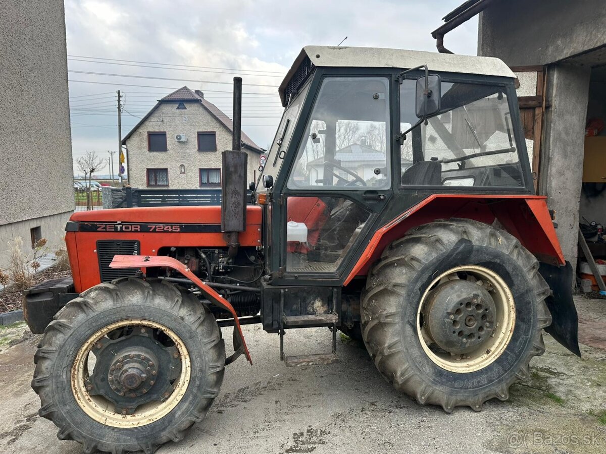 Traktor Zetor 7245, r.v.1990, první majitel, zachovalý stav - 2
