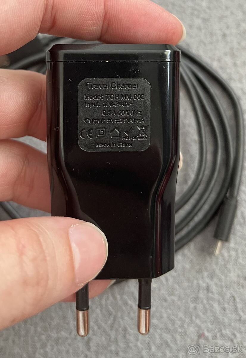 Nabíjačka, Káble, Micro SD karty, redukcie - 2