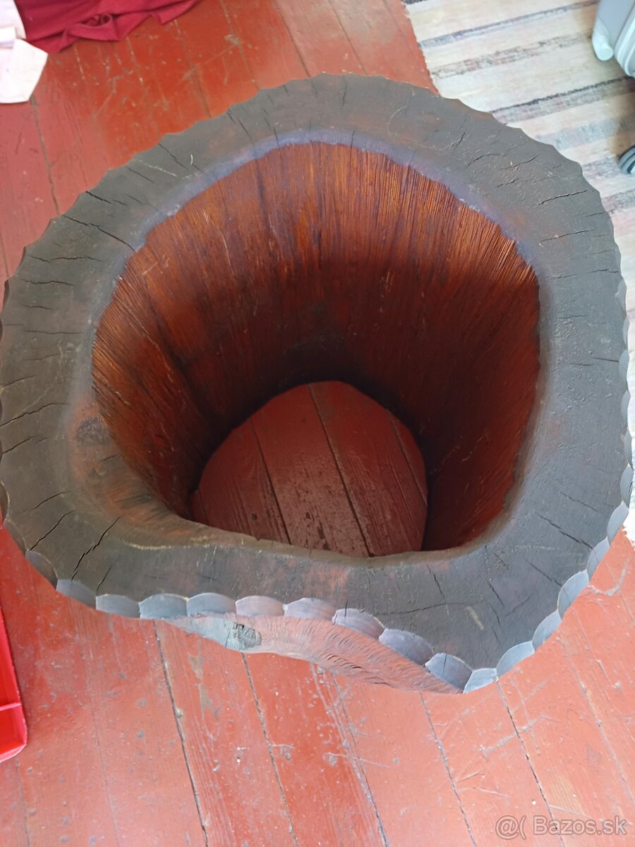 Predám dutý kmeň, na konferenční stolík - 2