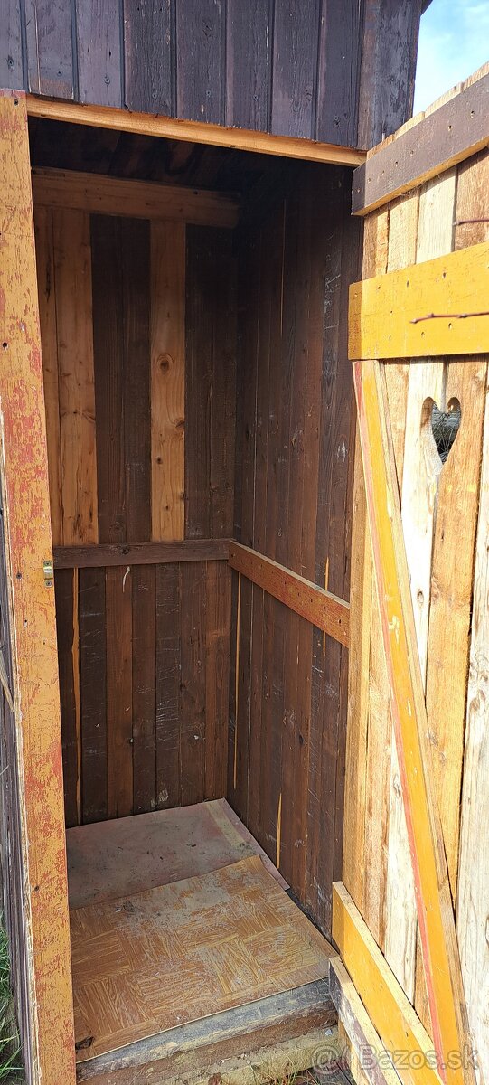 Drevená latrína s pevným dnom - 2
