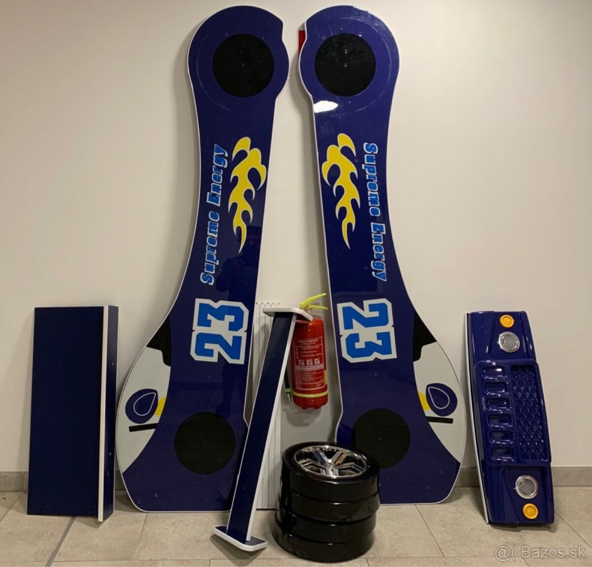 Detska Postel v tvare Auta - 2