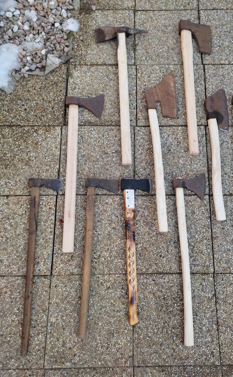 Sekery, topory, hasičská sekera - 2