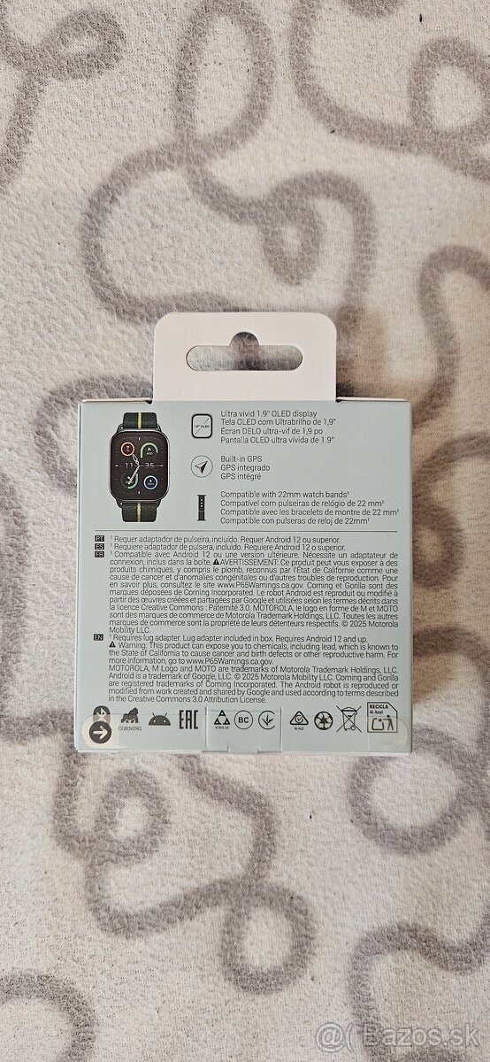 Moto Watch FIT zelené - 2