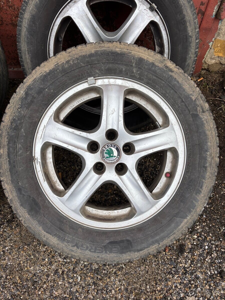 Elektrony Škoda R15 5x100 - 2