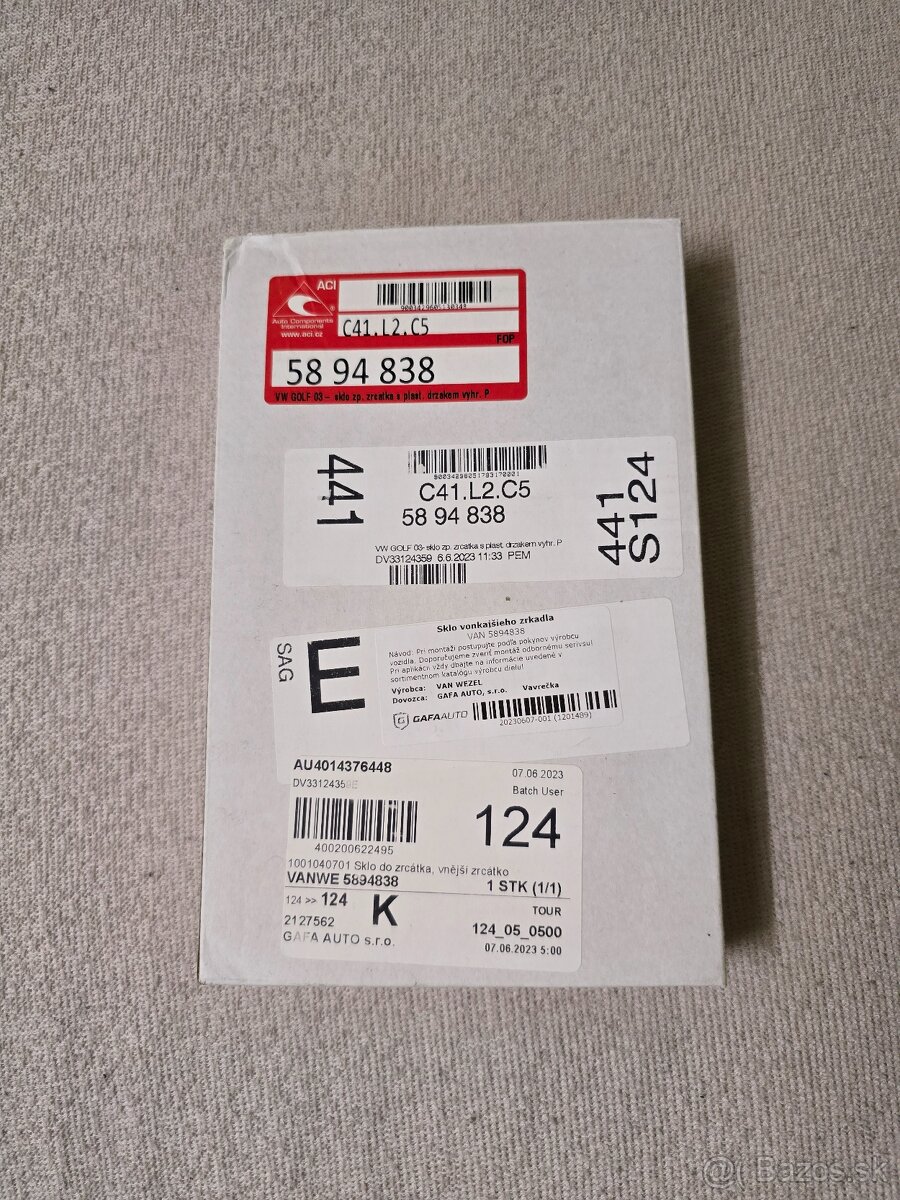 Spatne zrkadlo Skoda Superb 1 FL - 2